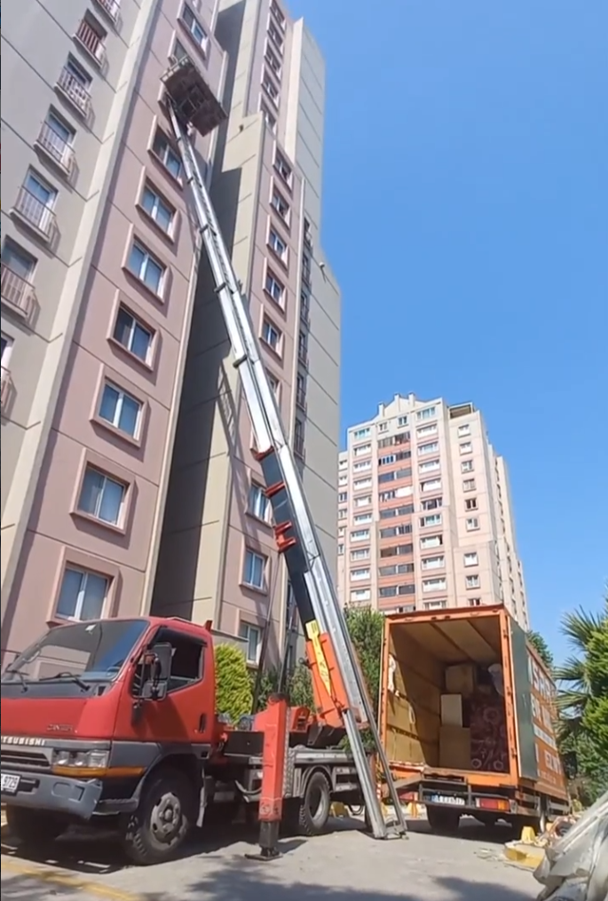 İstanbul Asansörlü Nakliyat Hizmeti