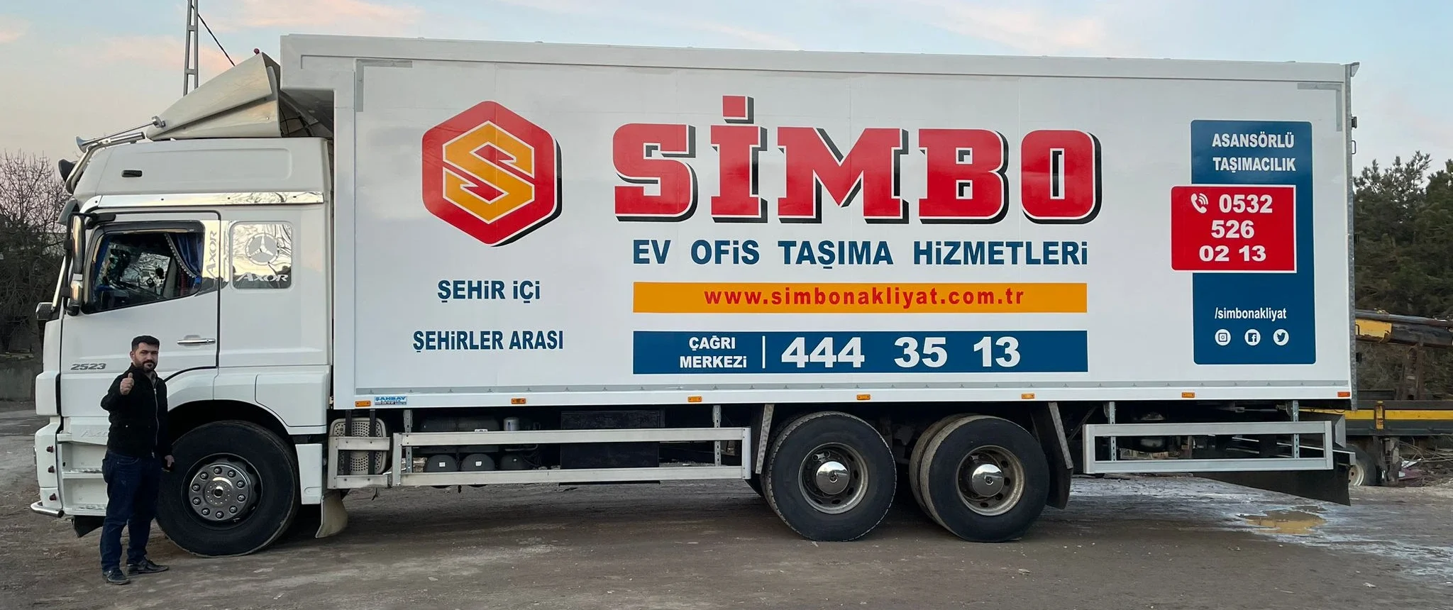Simbo Nakliyat İstanbul evden eve nakliyat aracı